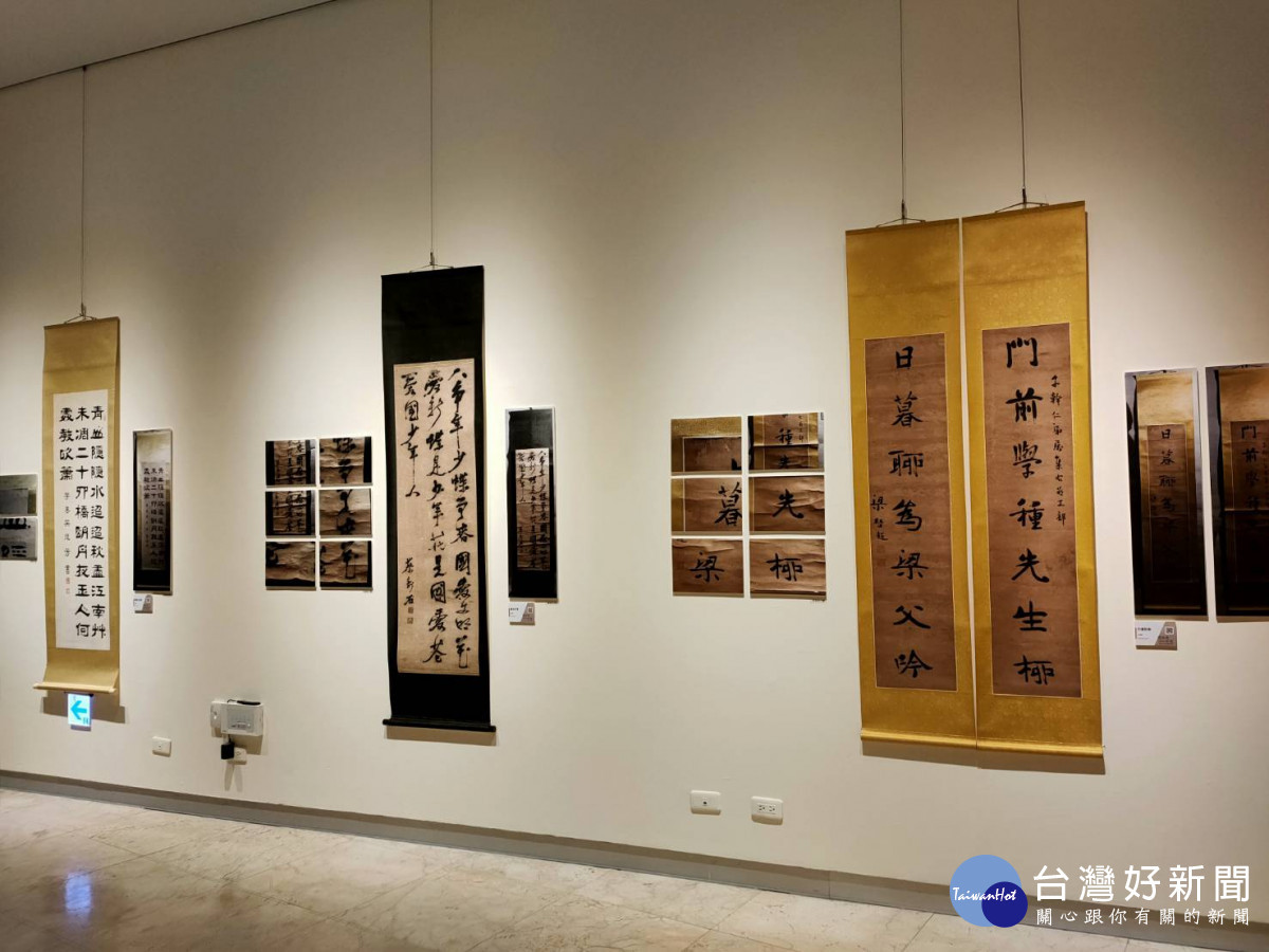 「修張畫,Show彰化」典藏修復展即日起縣立美術館展出。圖/記者鄧富珍攝