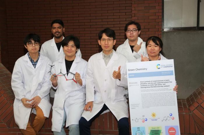 中山大學研究永續綠色科技榮登國際期刊