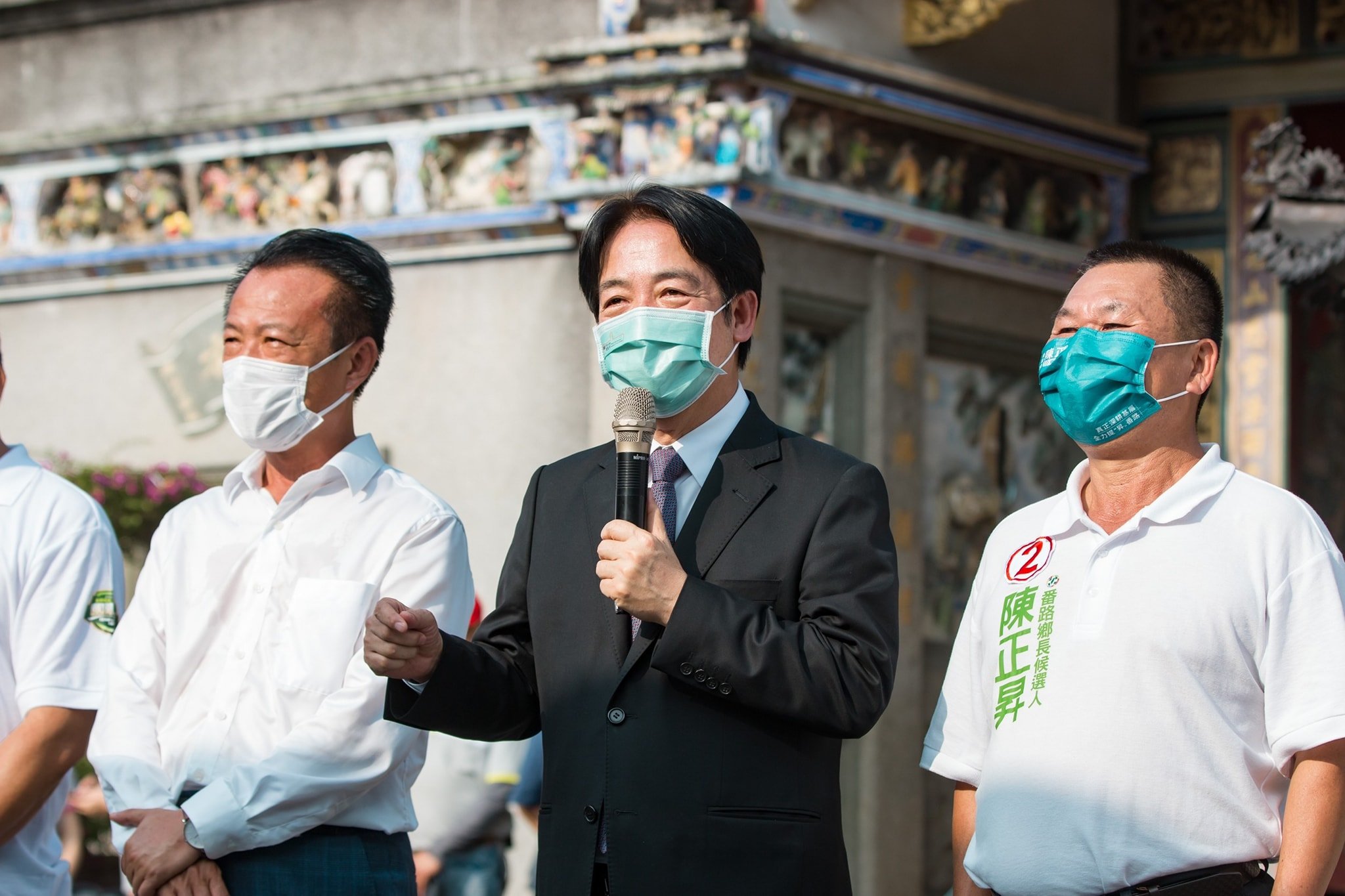 賴清德2月密會新黨、親民黨人士談兩岸。資料照片/翻攝賴清德臉書
