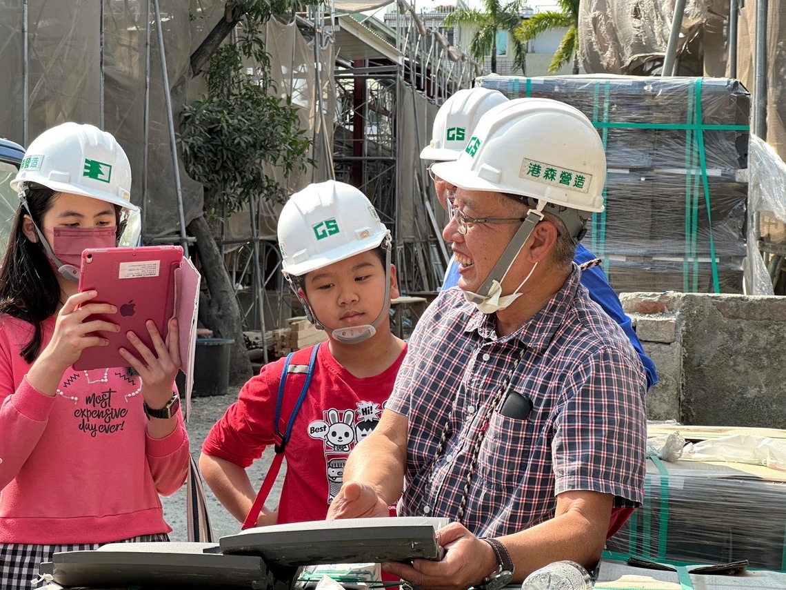 學童走入歷史建築修復現場 文資教育向下扎根