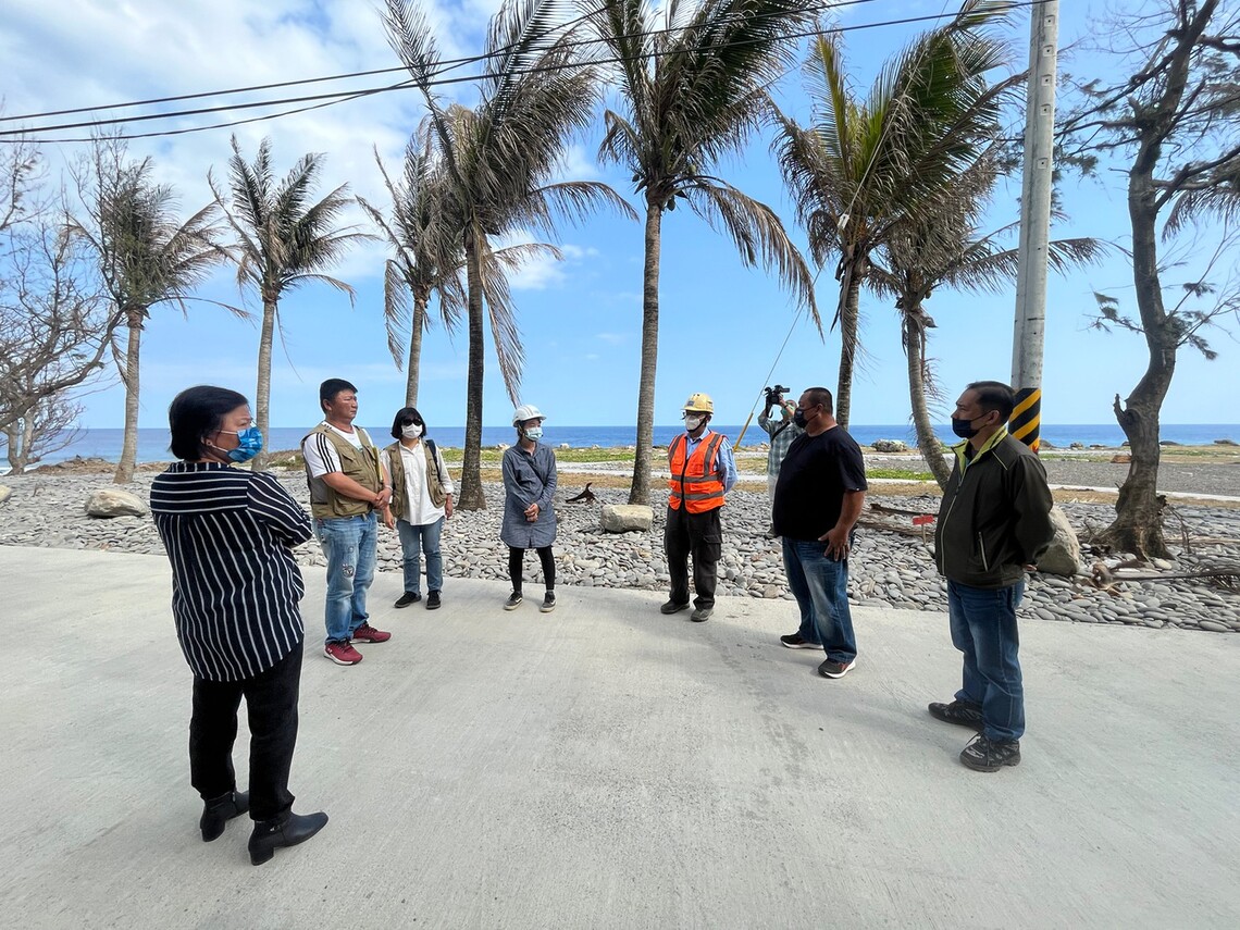 縣府會勘旭海觀音鼻保留區外道路修繕案 將邀請生態領域專家提供意見