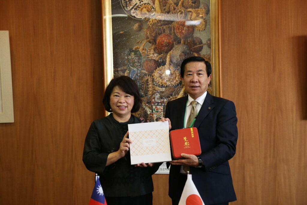 黃敏惠市長率隊參訪日高市 拓展城市外交 