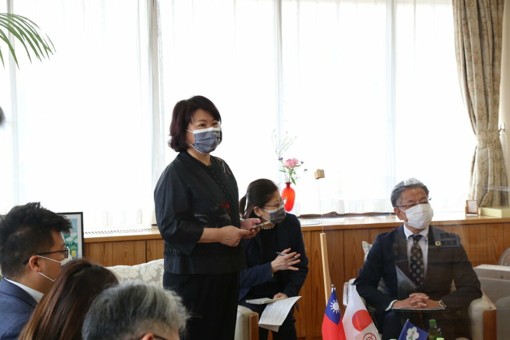 黃敏惠市長率隊參訪飯能市 拓展城市外交