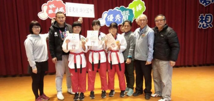 拔尖計畫有成! 苗縣頭份國中跆拳全中錦奪3金