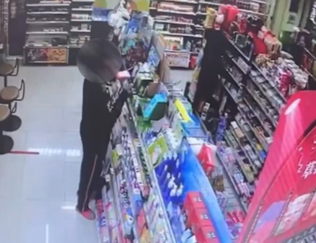 女通緝犯在超商行竊露餡被逮