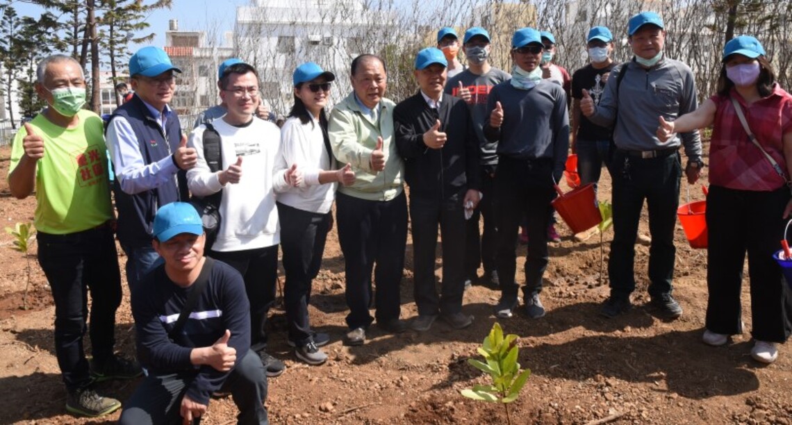 縣府攜手屏東林管處 植樹600株 增加0.18公頃綠地