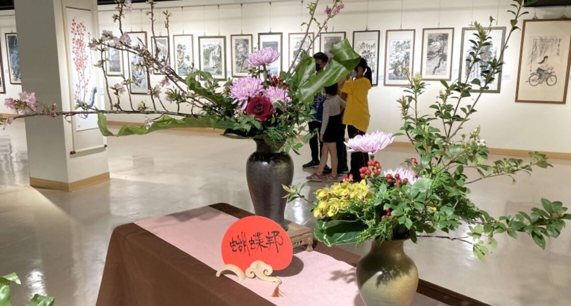 蝴蝶邦畫會聯展即起至3/28 文觀處展覽館3樓展出 歡迎踴躍觀賞