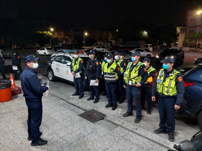 田中警分局威力大掃蕩 打擊黑幫不停歇