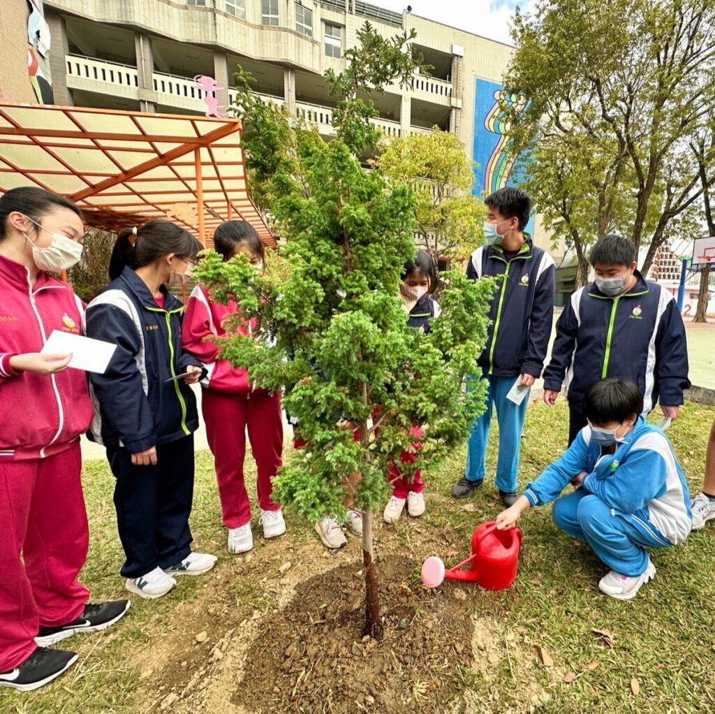 北興國中植樹歡度校慶