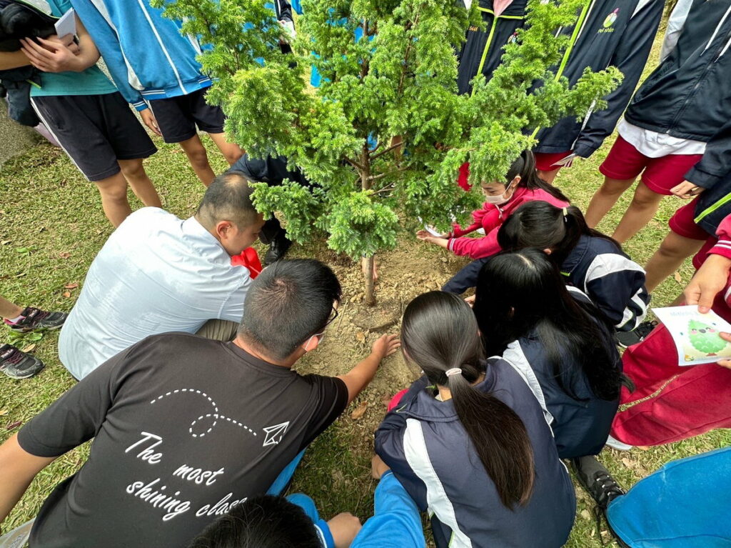 北興國中植樹歡度校慶