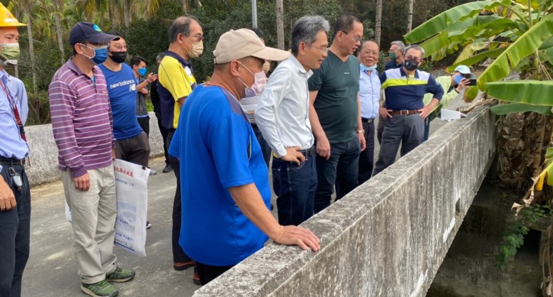 高雄地區一期作灌溉用水吃緊 水利署攜手農水署高管處全力抗旱