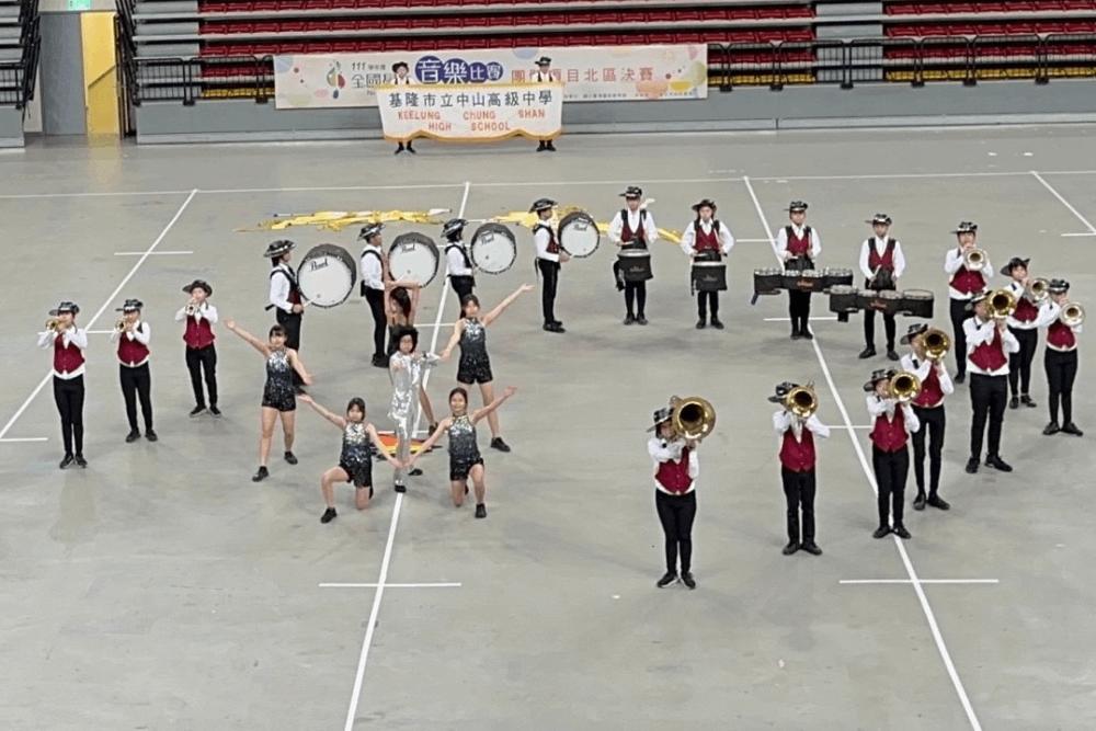 樂來樂棒!全國學生音樂比賽獲獎 基隆市府:行進管樂是基隆驕傲 48 基隆學生參加全國比賽獲殊榮