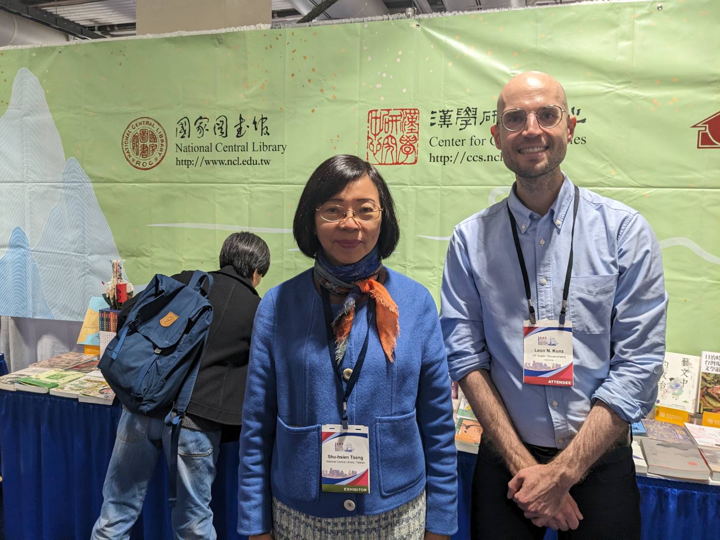 深耕國際學術 國圖在全球最大的亞洲研究學會年會展示宣傳臺灣研究成果