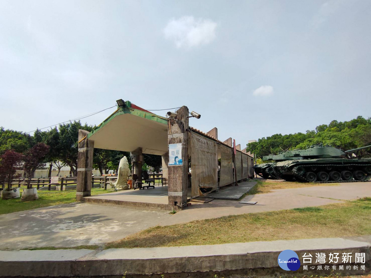彰市第二個共融公園,金馬公園第二期工程開工動土。圖/記者鄧富珍攝