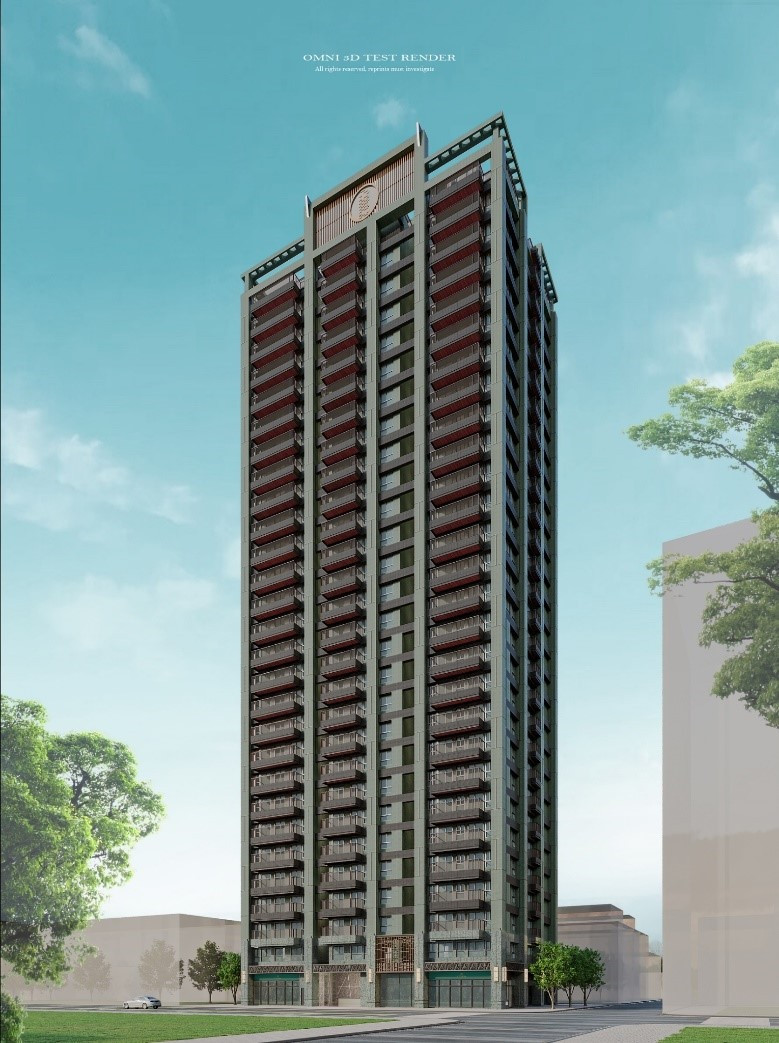 「和紘大景旭」規劃2-4房,坪數29-47坪,具備景觀優勢的超高樓設計與良好制震系統,成為周遭推案裡的佼佼者。(圖/和紘大景旭提供)