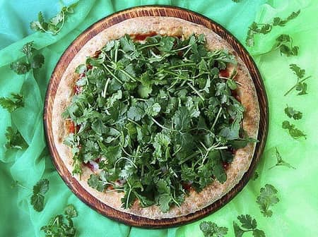 香菜披薩