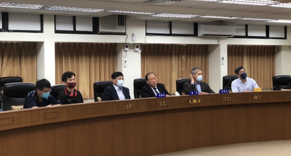 台電澎湖區營業處長羅元良拜會  陳光復盼穩定供電 邁向能源永續環境