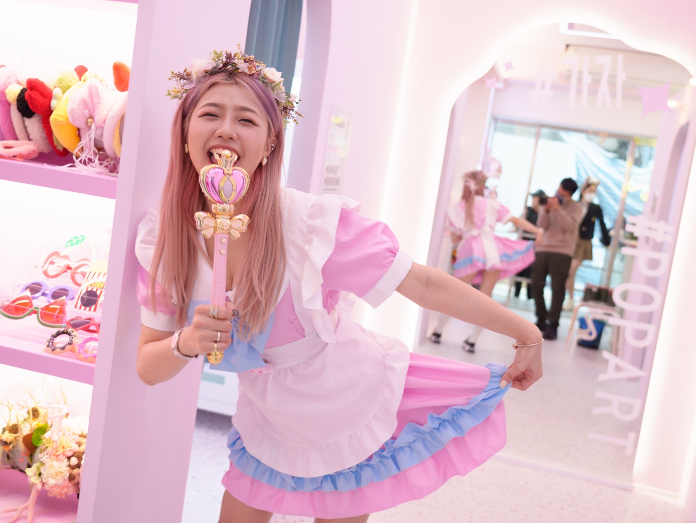▲咔洽CAJA主打二、三十款日韓制服租借、濾鏡系統自主研發更新。(圖/咔洽CAJA提供)