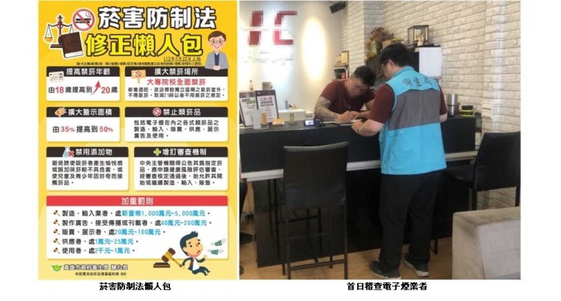 修正菸害防制法 正式上路