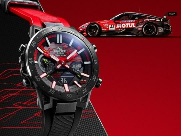 卡西歐將發布集成NISMO Ace賽車設計功能的新款EDIFICE手錶
