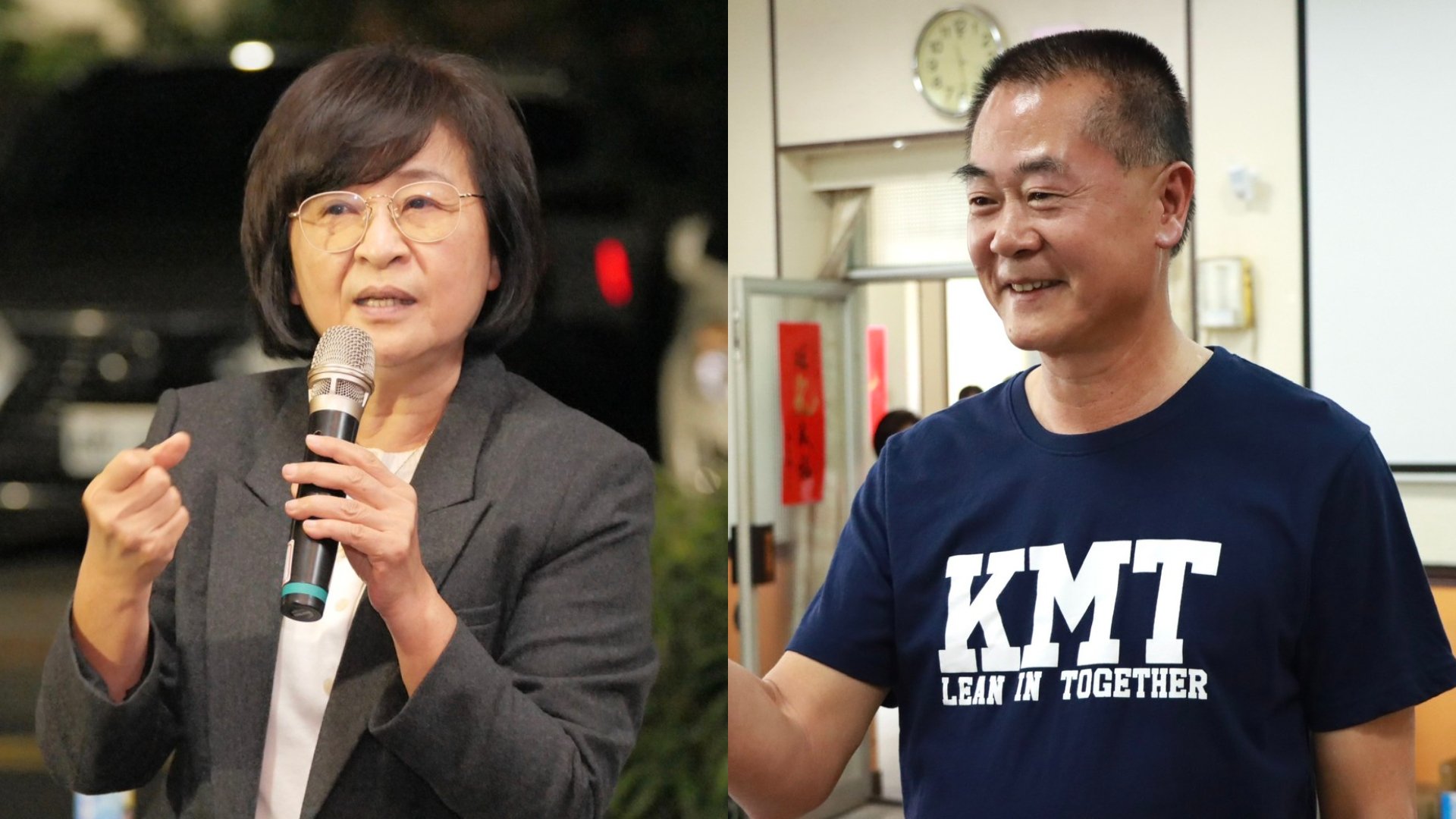雲林縣海線立委選戰幾乎已經成形,由民進黨任立委蘇治芬(左)對上國民黨立委林文瑞(右)。翻攝兩人臉書