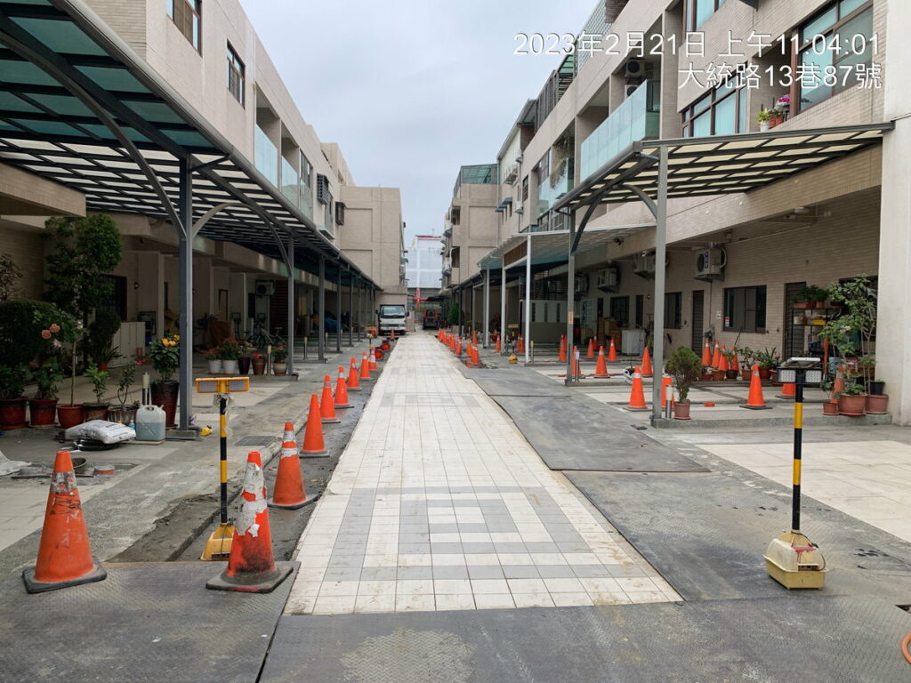 科美市社區連接管施作