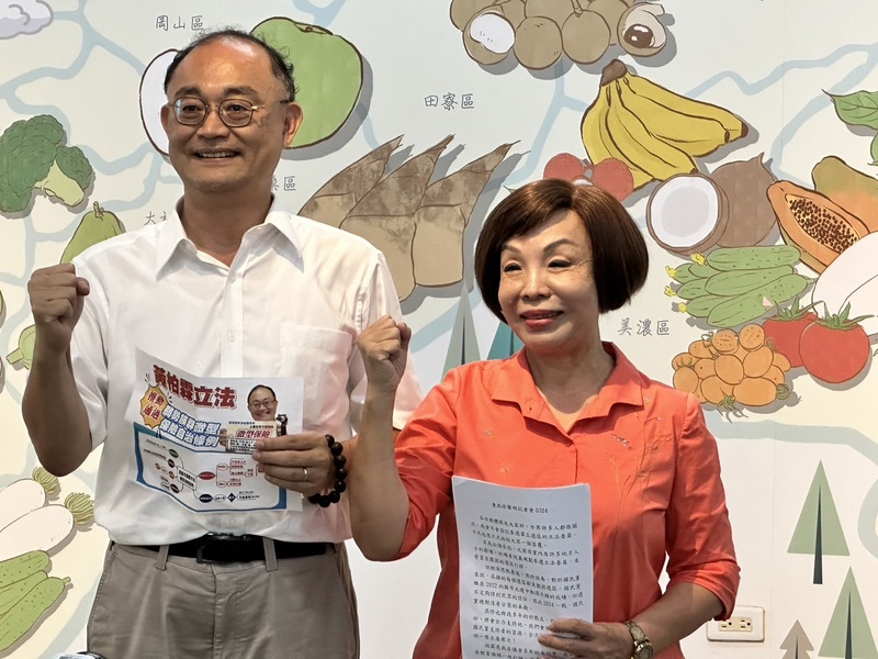 漾新聞|國民黨高市三民區立委僅黃柏霖1人登記 童黃團結溝通過程市黨部狀況外