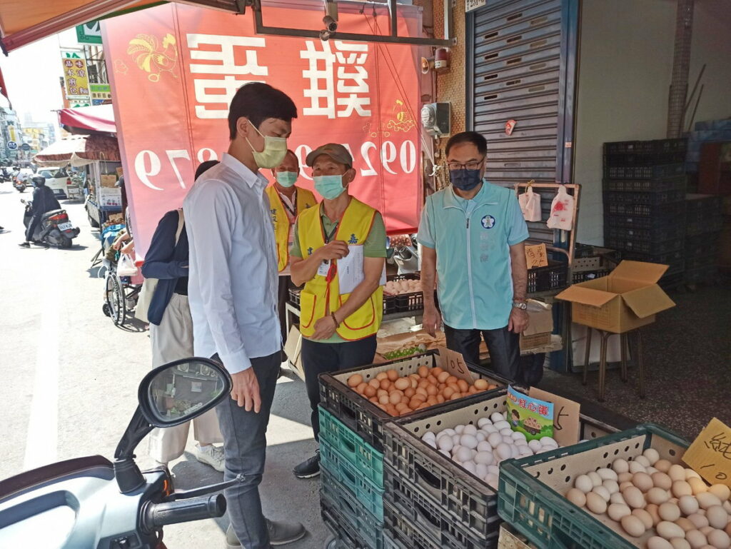 市場訪查雞蛋供應