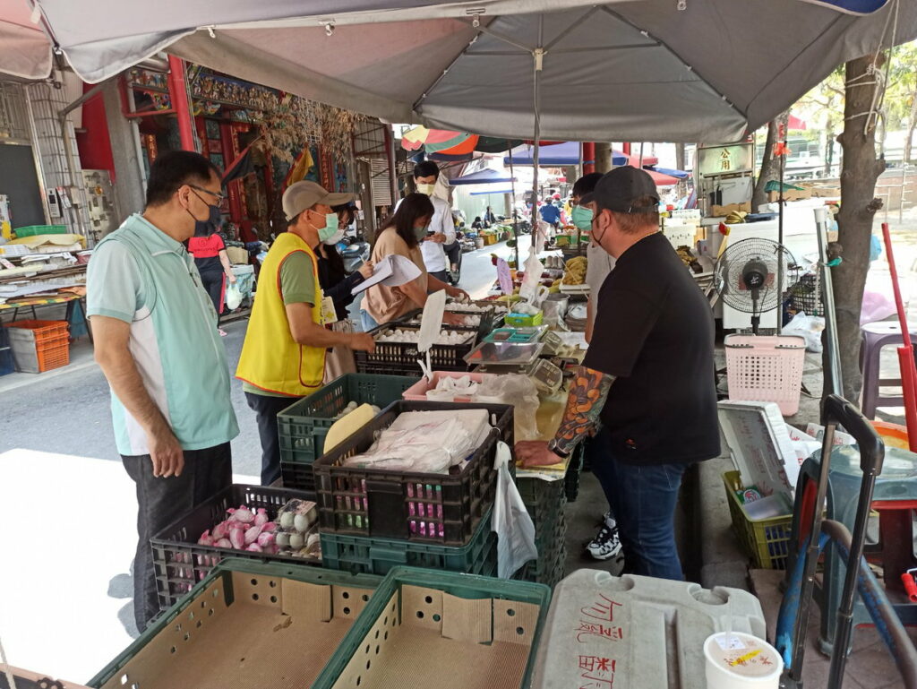 市場訪查雞蛋供應