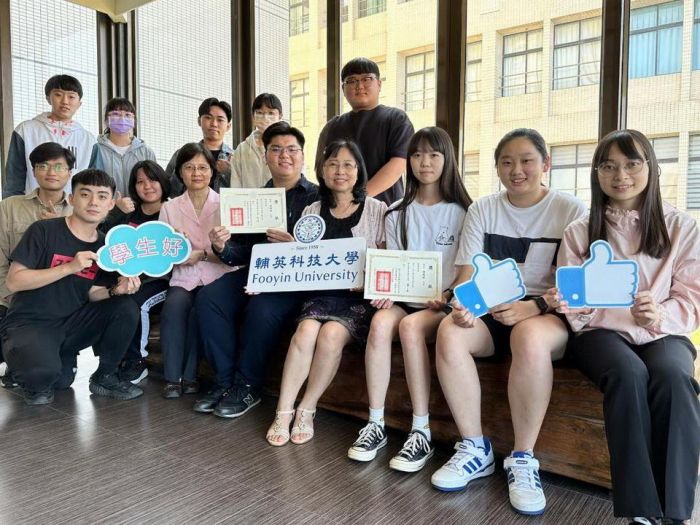 輔英科大學生摘金奪銀迭創佳績