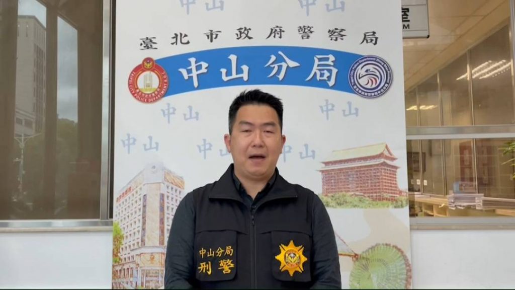 偵查隊隊長陳人嘉說明案情。（記者林金聖翻攝）