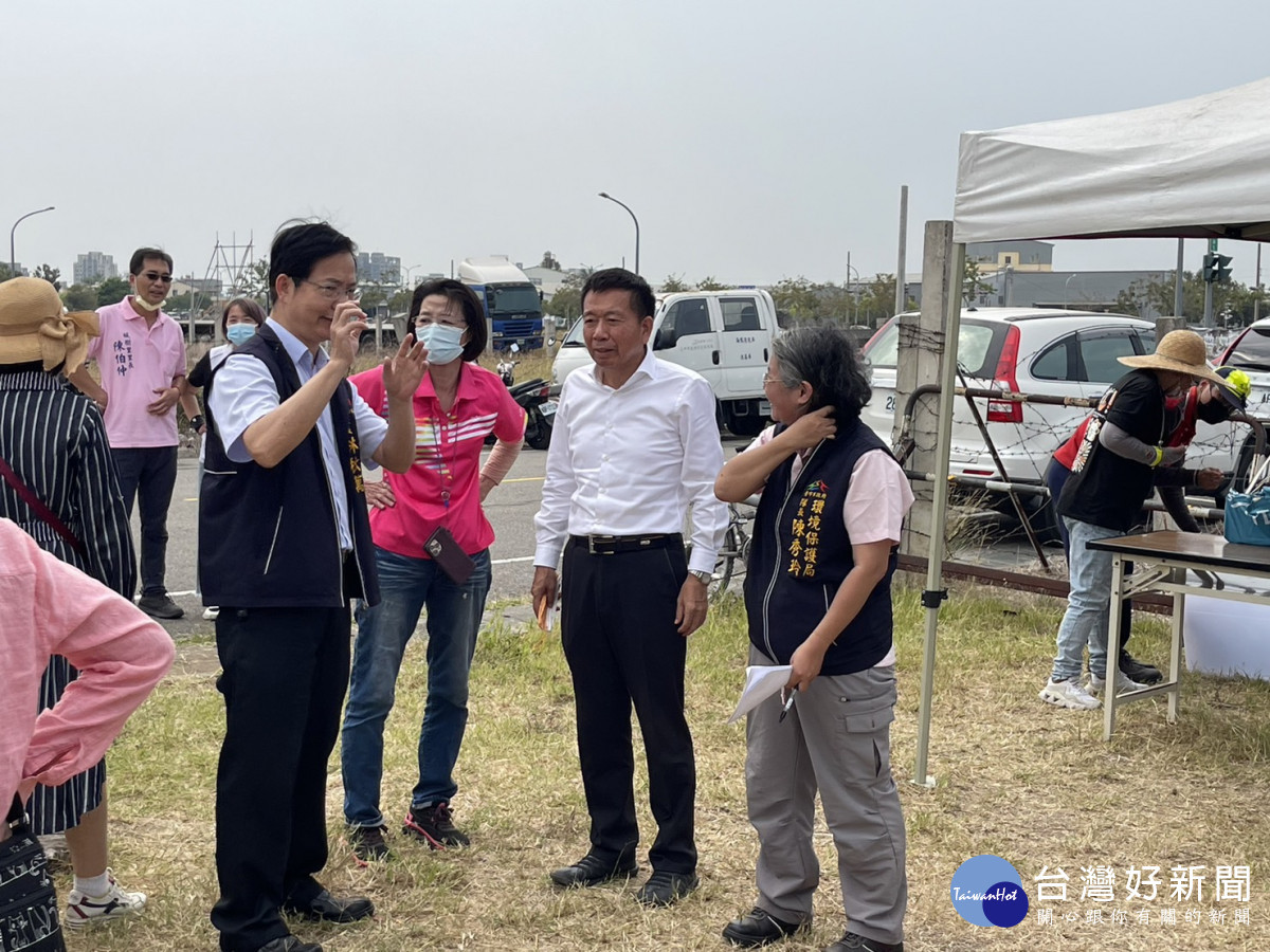 空地大變身 中市環保局栽種香草回饋里民