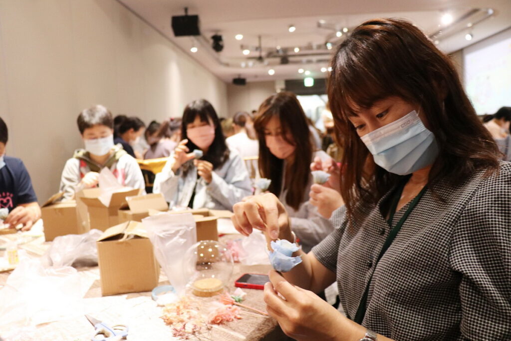社工師參與手作紓壓