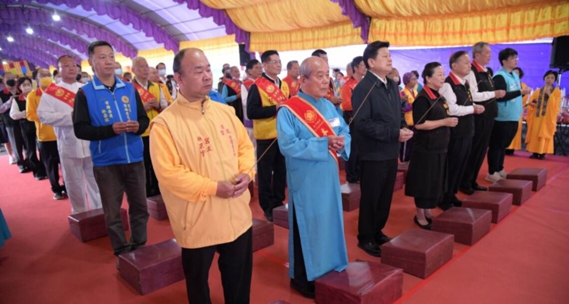 大花蓮祈安錫福梁皇寶懺法會 祈願花東鄉親安居樂業