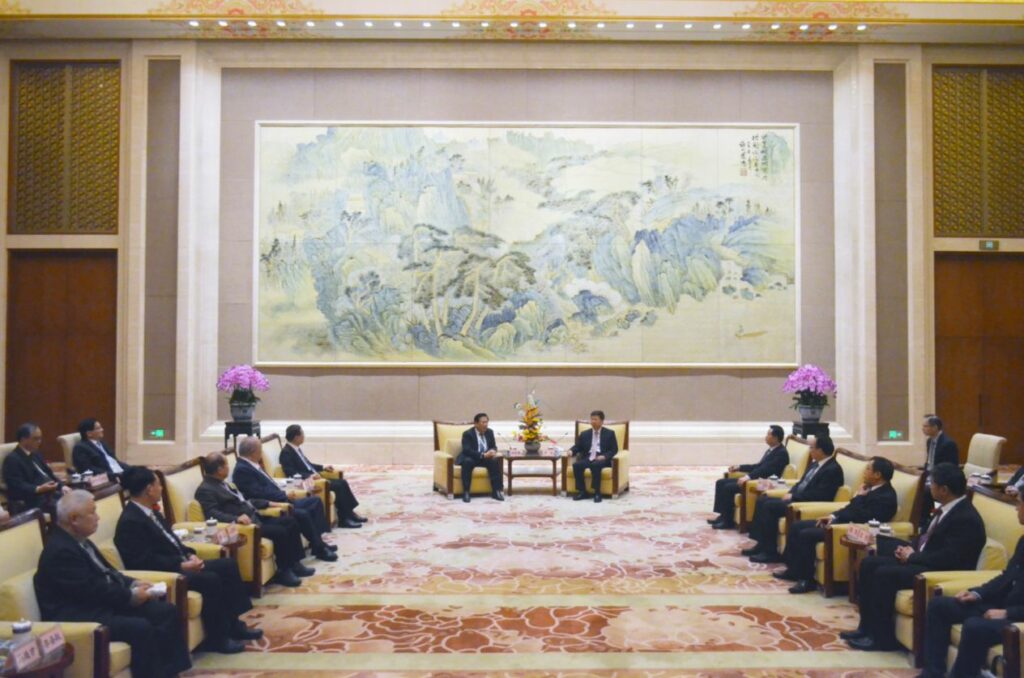 國台辦宋主任接見