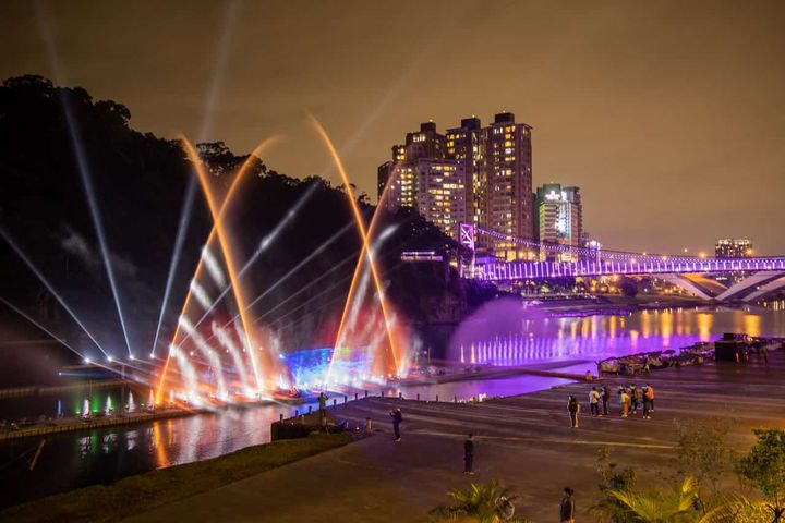 2023碧潭水舞將於3月31日正式展演。 圖:新北市政府觀光旅遊局/提供