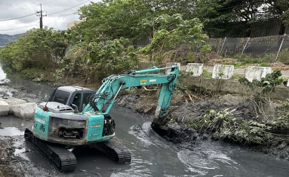 蘆洲水湳溝整治工程開工 提升防洪安全