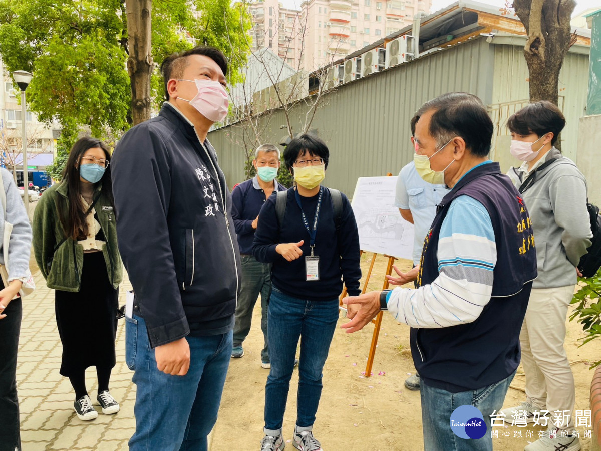 梅川公園老舊陰暗 陳文政議員爭取經費籲改善「一次到位」