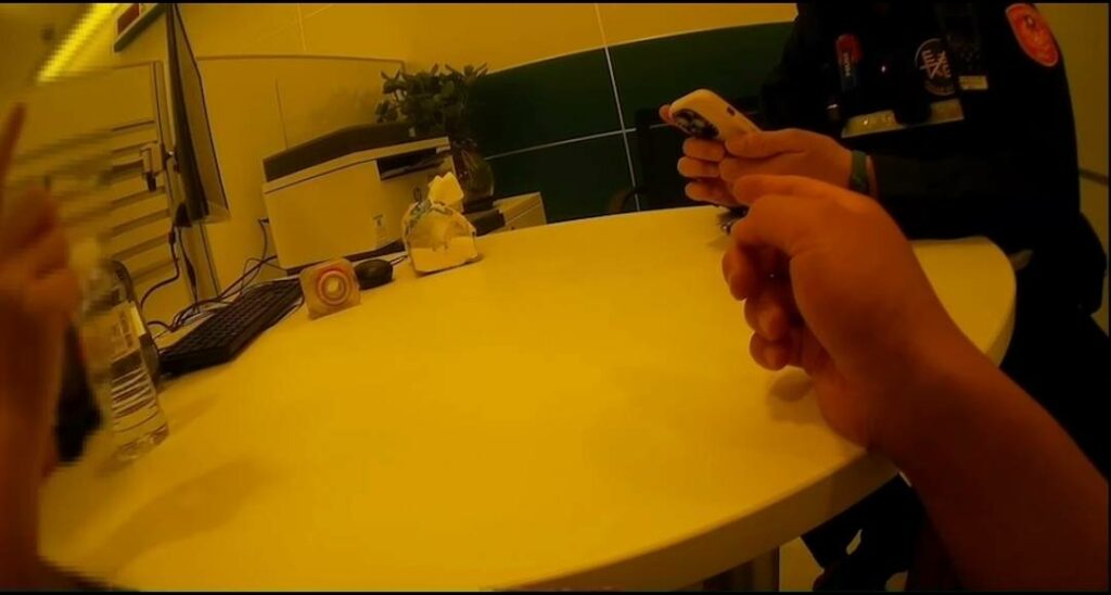 莊女陳述遭詐過程及員警阻詐宣導