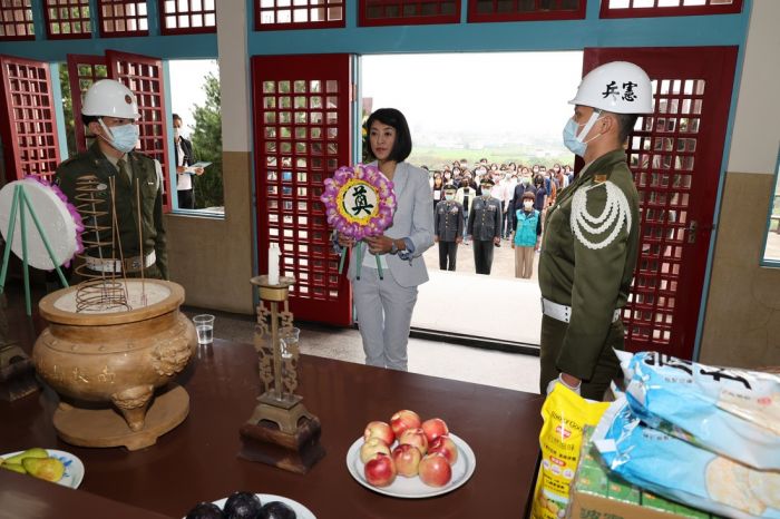 南投縣112年忠烈祠春祭大典 許淑華縣長主祭