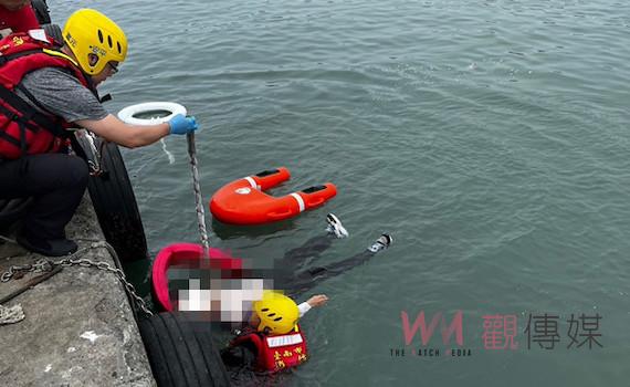 台南男子溺水拒被救 無生命跡象急送醫
