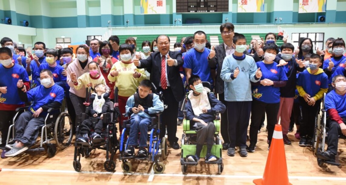 運動i台灣身心障礙運動會 陳光復鼓勵身障朋友走出戶外創造樂活人生