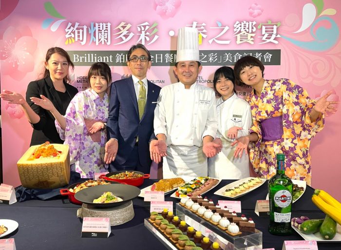 絢麗多彩春之月 JR東日本大飯店台北締造春日美味饗宴
