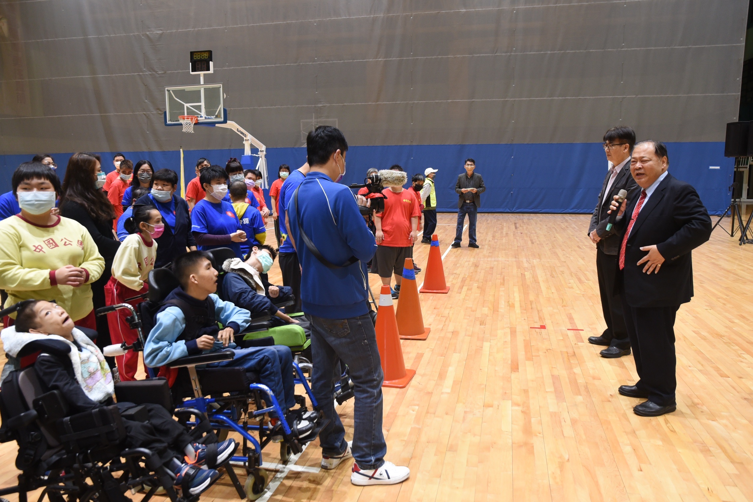運動i台灣身心障礙運動會 陳光復鼓勵身障朋友走出戶外創造樂活人生
