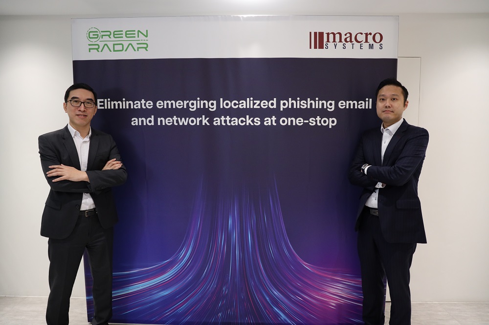 Green Radar 與Macro Systems聯手守護企業電郵安全 全方位處理及解決日新月異的本土化網絡攻擊