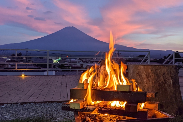 河口湖站走路就到 玩富士山絕景豪華露營5千日圓起