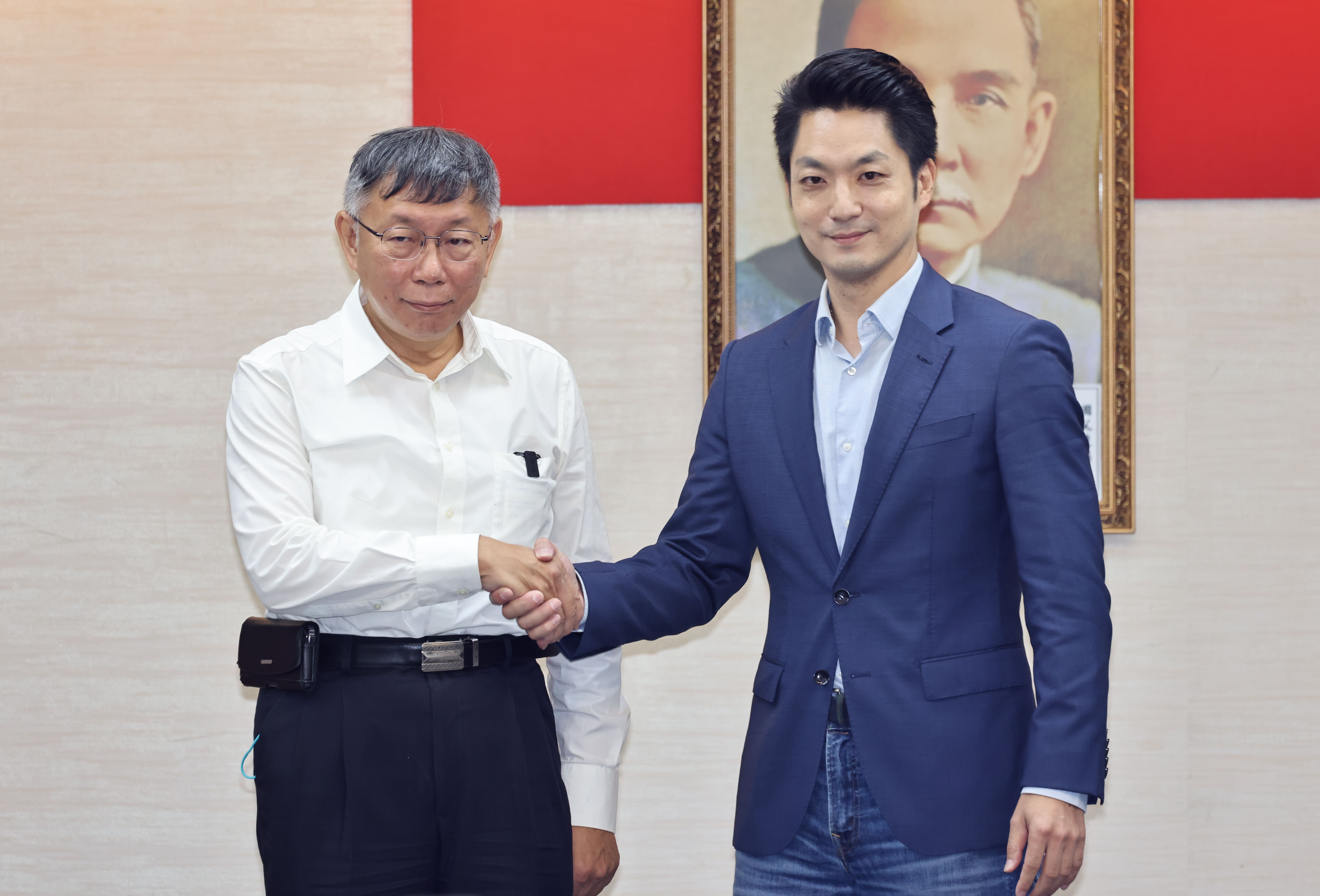柯文哲不認同蔣萬安推出的恢復Youbike前30分鐘免費政策。資料照片/林啟弘攝