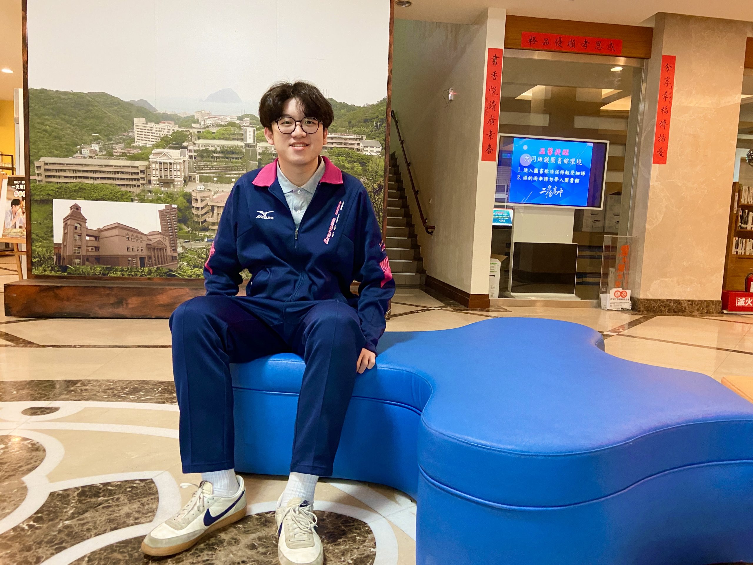 二信高中楊晟弘即早定向大學申請第一階段頂大六校系全通過
