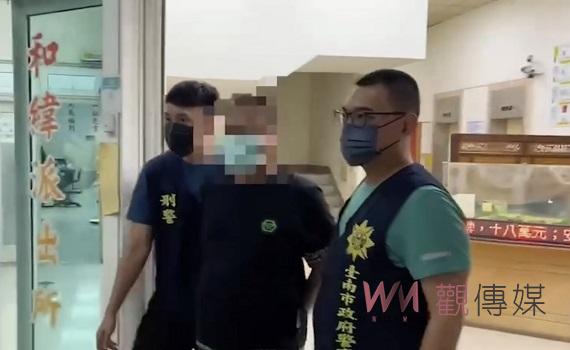 男子擁槍自重潛藏香客大樓 自認聰明仍遭逮送辦