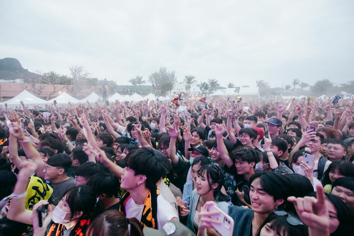 四月就是要到墾丁追音樂 台灣祭首日湧破20萬人次